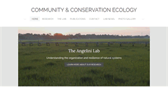 Desktop Screenshot of angeliniecologylab.com